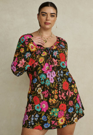 Valley of the Dolls Bias Mini Dress