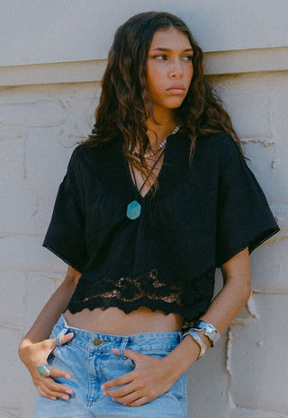 Kala Short Sleeve Blouse