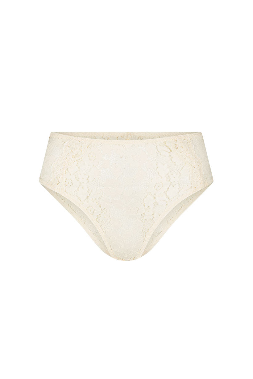 Free Love Lace High Waisted Brief