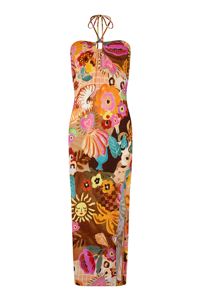 Birth of Venus Strapless Dress
