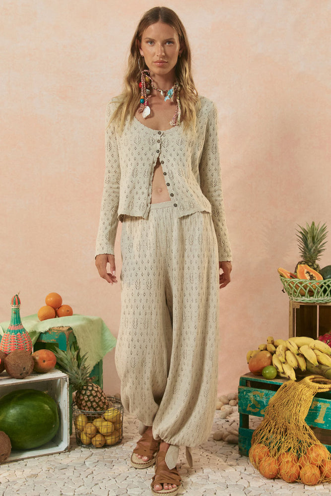 Rhodes Knit Harem Pant