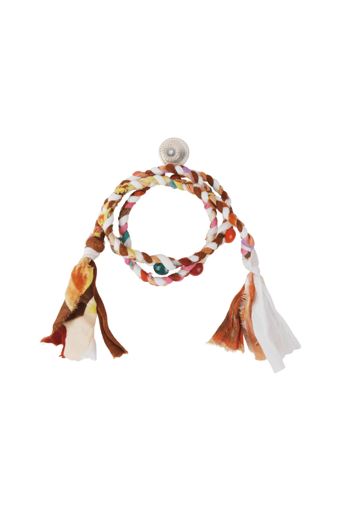 Venus Rising Fabric Charm Necklace